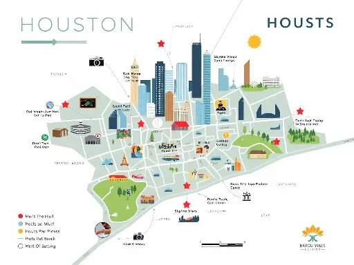 Houston Photography Spots Map